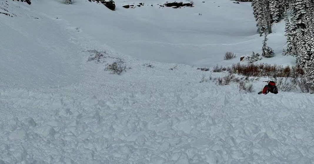 Un hombre estadounidense provoca una avalancha y salva a su hermano enterrado bajo la nieve
