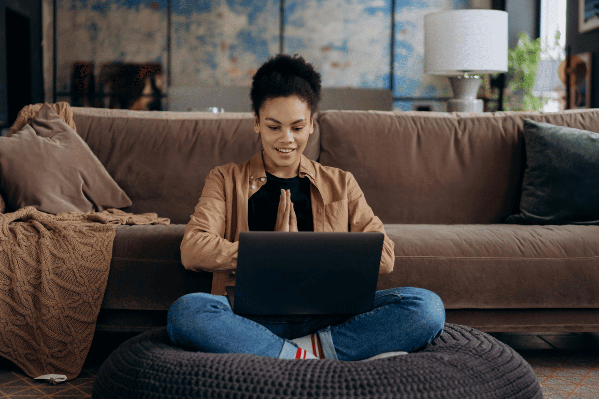 Woman on Laptop