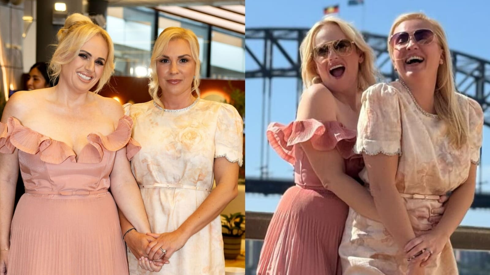 '¿Un vestido de gala para un partido de tenis?'; Fanáticos confundidos cuando Rebel Wilson y Ramona Agruma vuelven a usar trajes de boda en el Abierto de Australia
