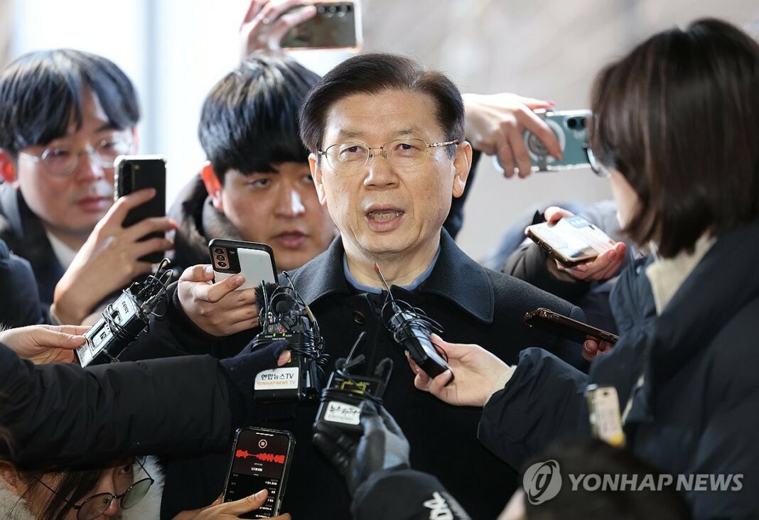 Ex-PSS chief undergoes police questioning for 3rd time over obstructing Yoon's detainment