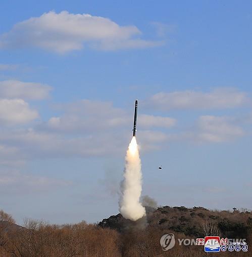 (LEAD) N. Korea test-fires strategic cruise missile: KCNA