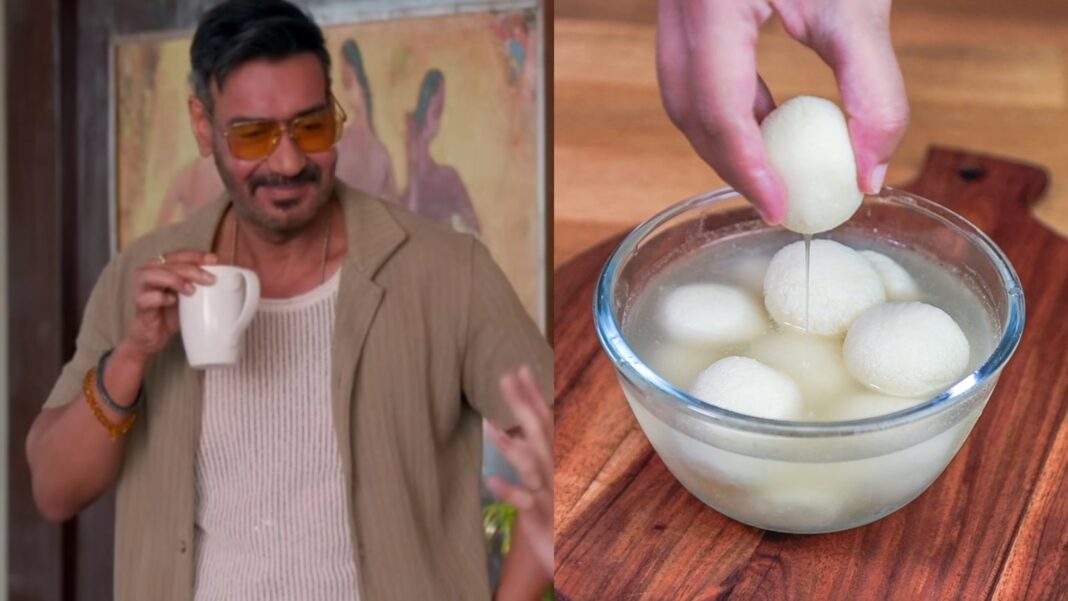 Ajay Devgn comparte una deliciosa receta de Rasgulla Liquor Shot con chakna incluido; mirar
