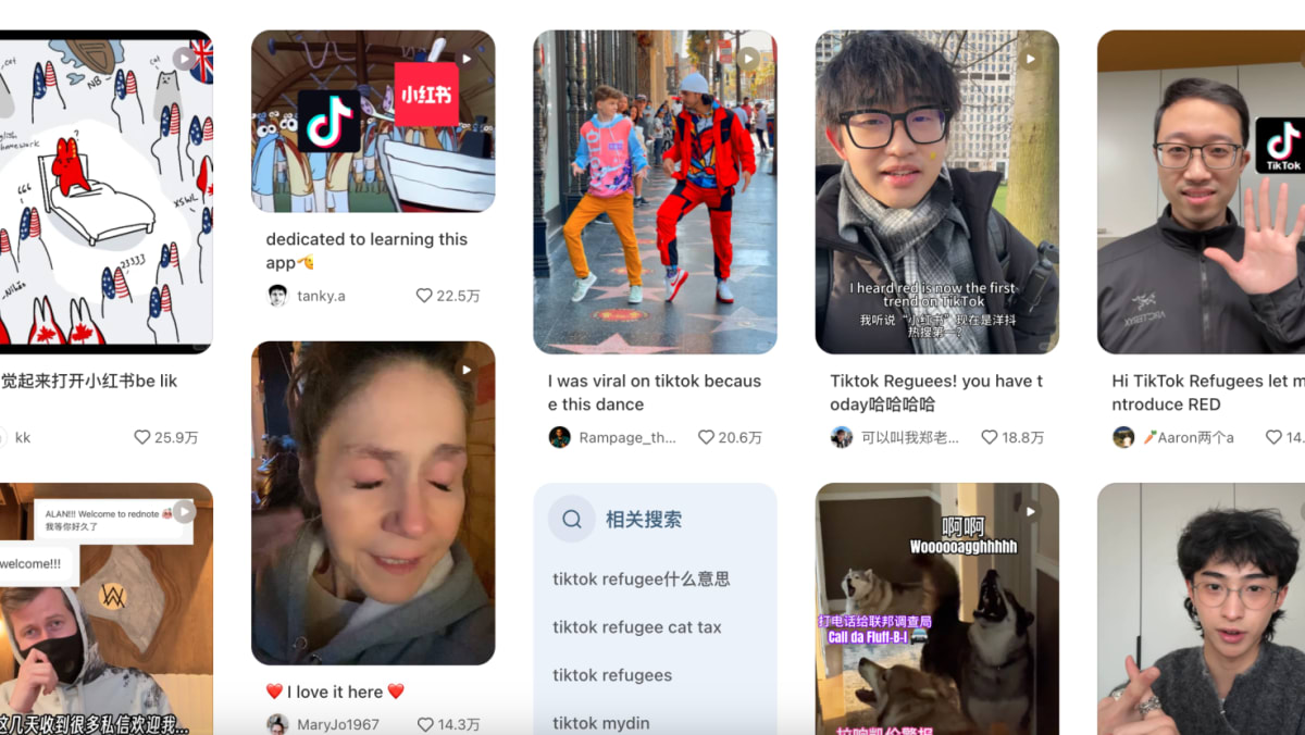 Antes de la temida prohibición de TikTok, los 'refugiados' estadounidenses huyen a la aplicación Xiaohongshu de China, pero no todos son acogedores
