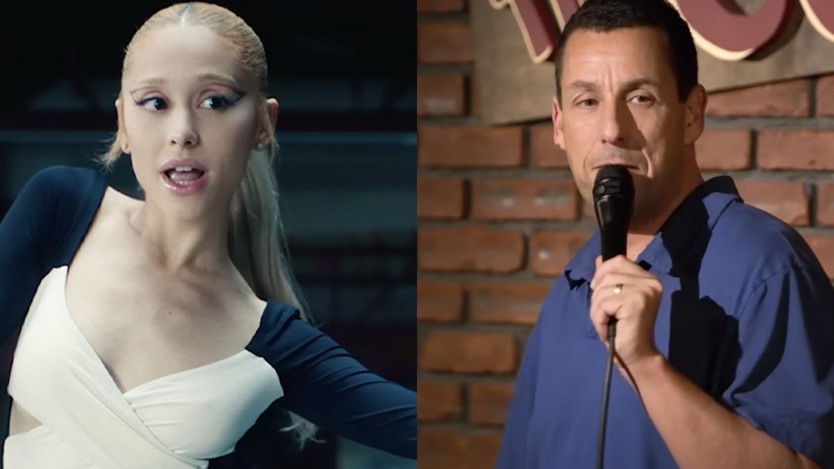 Ariana Grande mencionó la película de Adam Sandler que siempre la hace llorar, y definitivamente no es la que hubiera adivinado
