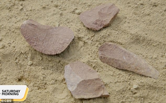 Los arqueólogos han descubierto algunas de las primeras herramientas utilizadas en la Tierra. Los artefactos son piedras que los antiguos humanos afilaron.