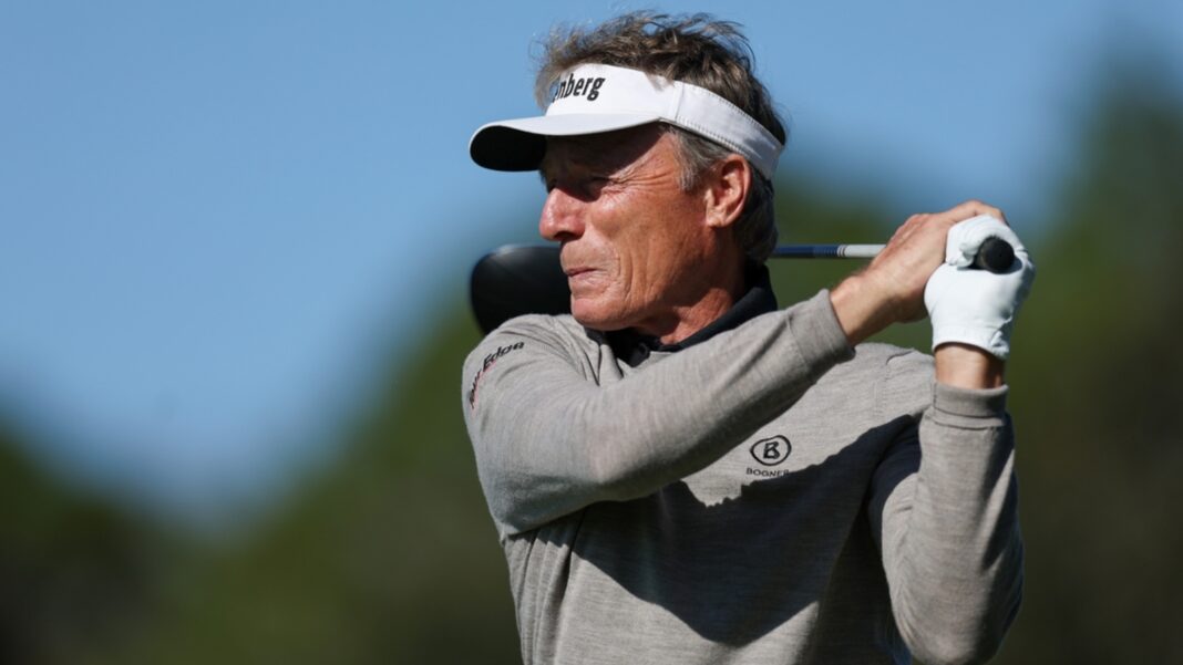 Bernhard Langer, 67 años, compitiendo en el Campeonato Mitsubishi Electric
