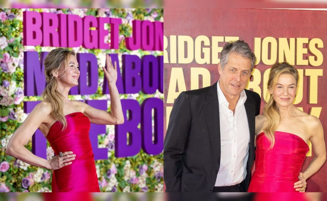 <i>Bridget Jones: Loco por el chico</i>: Renee Zellweger y Hugh Grant juntos en el estreno de Londres
