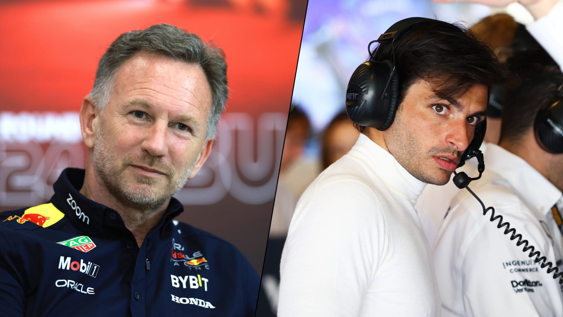 Christian Horner explica por qué Red Bull no se movió por Carlos Sainz cuando estaba en el mercado
