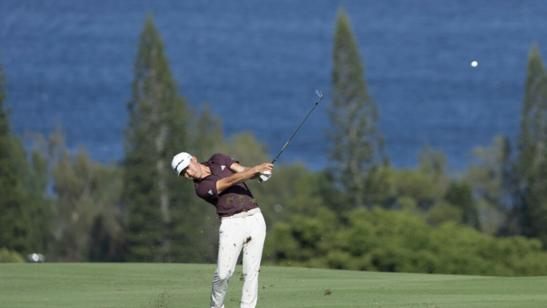 Collin Morikawa brilla con 7 bajo par 66 en The Sentry
