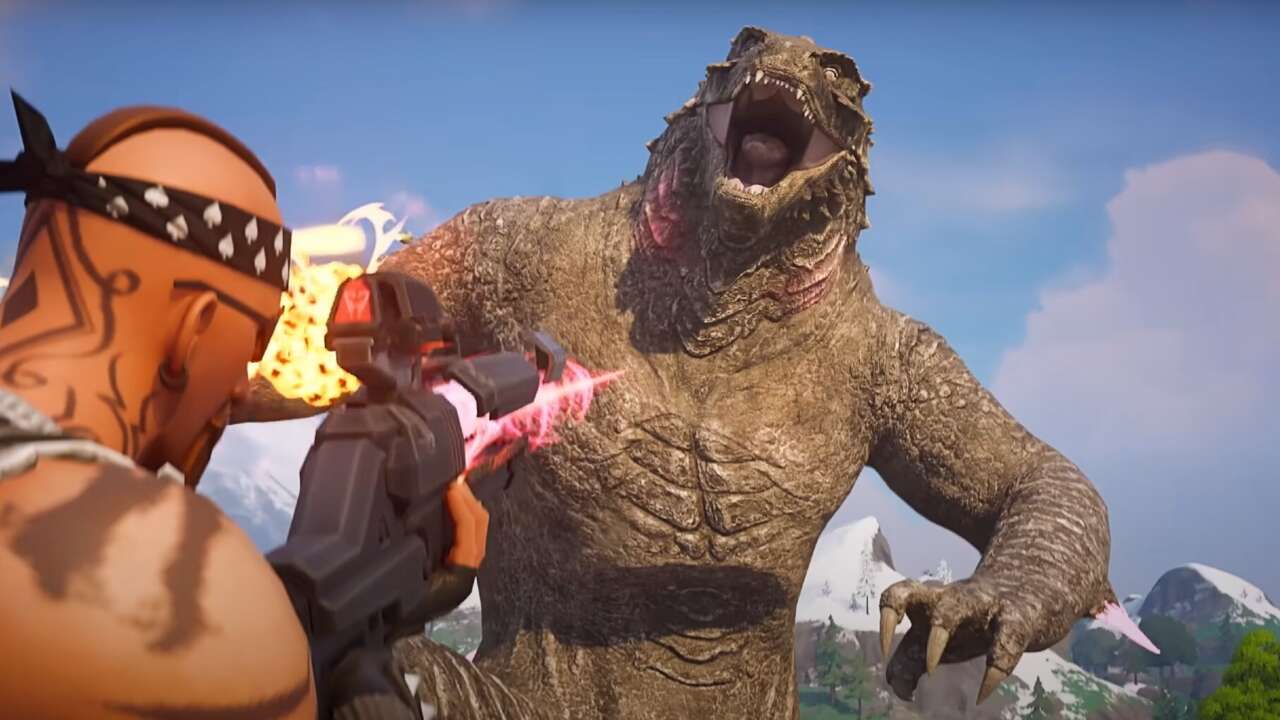 Cómo jugar como Godzilla en Fortnite
