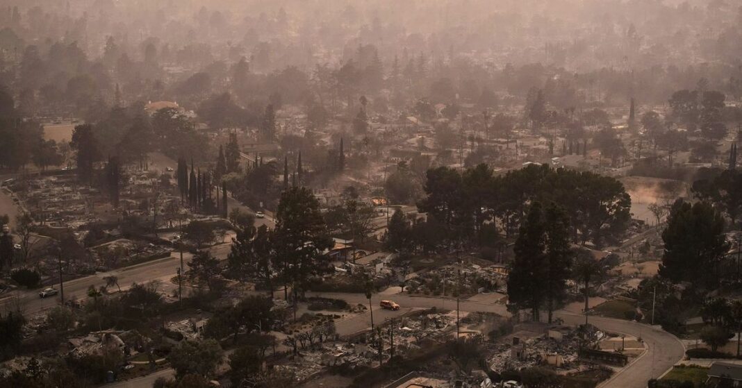 Compañía eléctrica demandada en un juicio por presunto papel en el inicio de uno de los incendios de Los Ángeles
