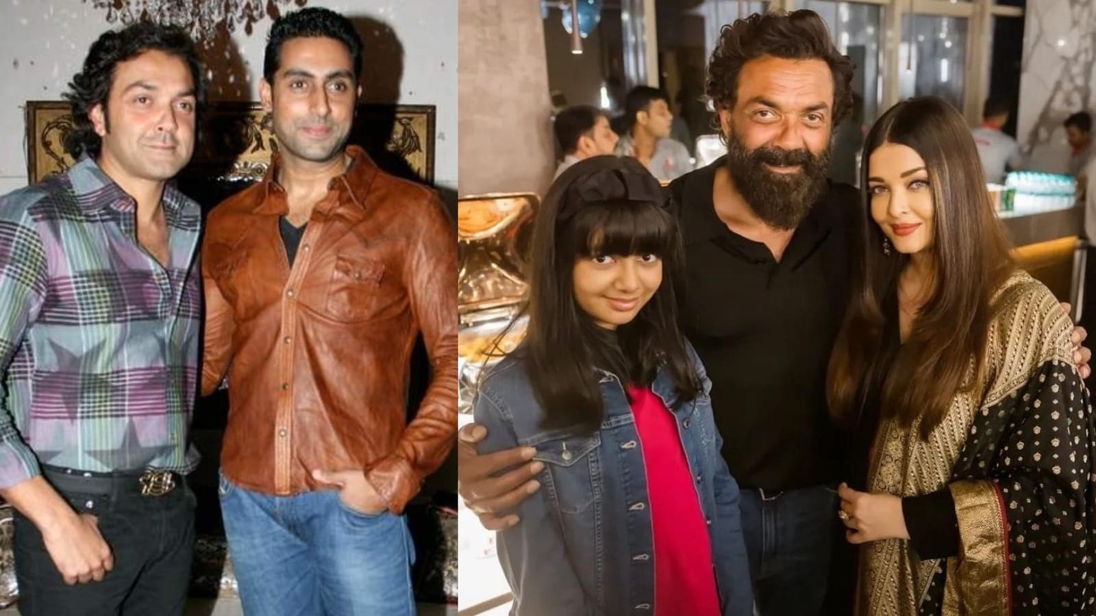 Cuando el cumpleaños Bobby Deol jugó Cupido para Abhishek Bachchan y su 'Crush' Aishwarya Rai en Suiza
