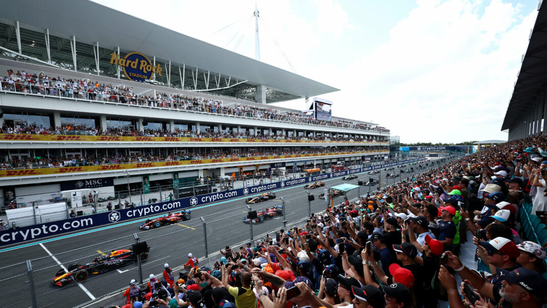 El Gran Premio de Miami presenta entradas de un día para la tribuna para 2025
