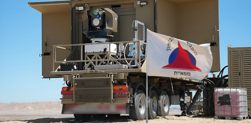 Mobile Iron Beam system  credit: Ministry of Defense spokesperson