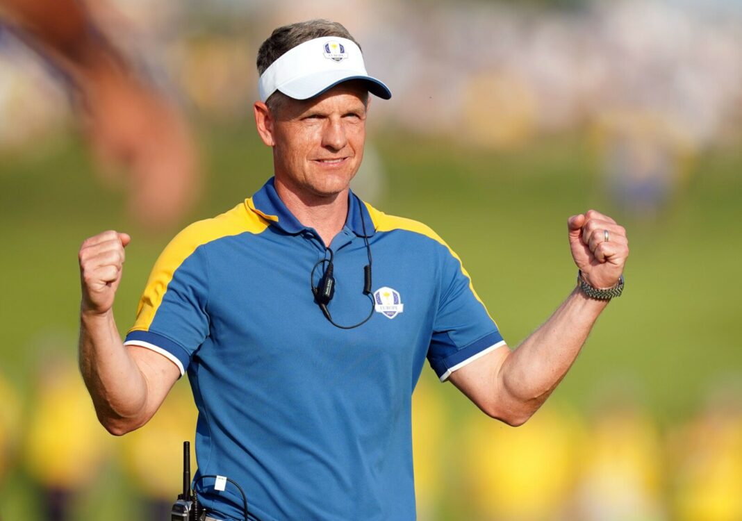 El capitán de la Ryder Cup, Luke Donald, revela la 