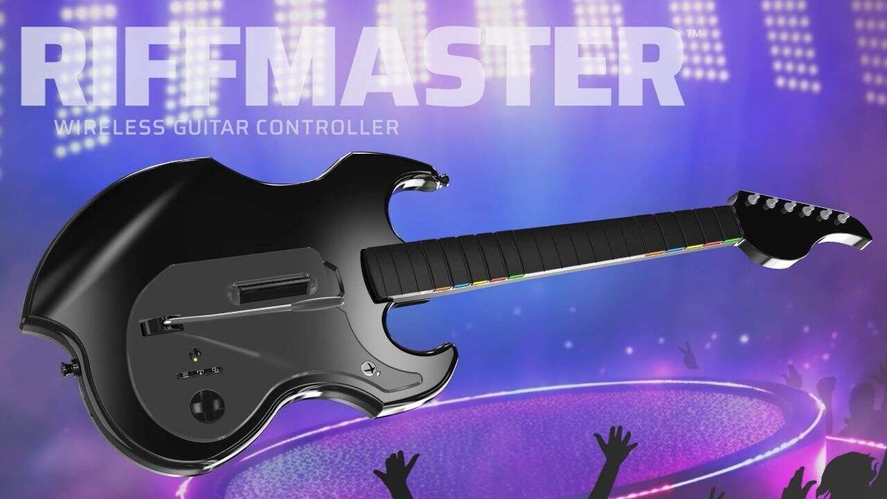 El controlador de guitarra inalámbrico Fortnite Festival Riffmaster obtiene un descuento excepcional
