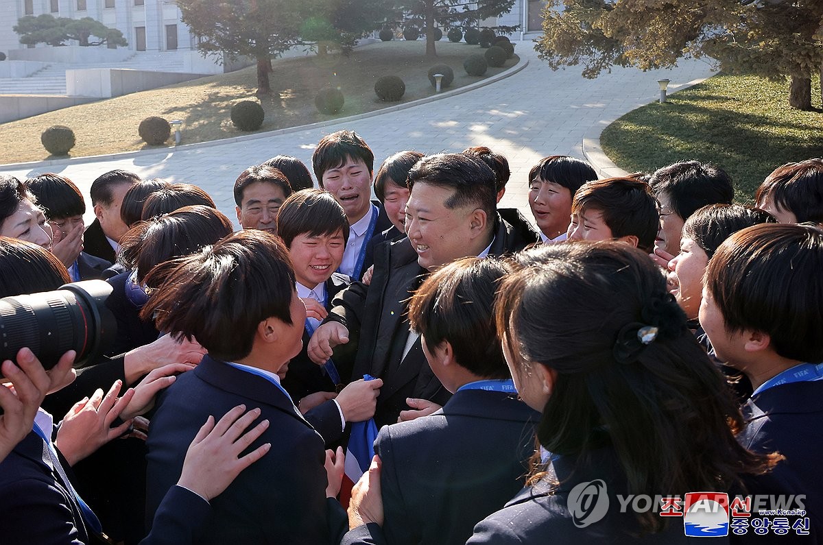 N. Korea&apos;s leader praises national women&apos;s football team&apos;s World Cup victory