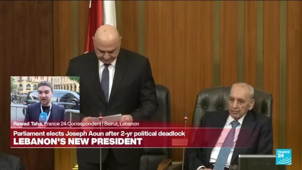 El parlamento libanés elige a Joseph Aoun como presidente, poniendo fin al estancamiento político
