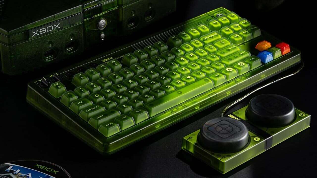 El teclado y el mouse verde transparente inspirados en Xbox de 8BitDo ya están disponibles
