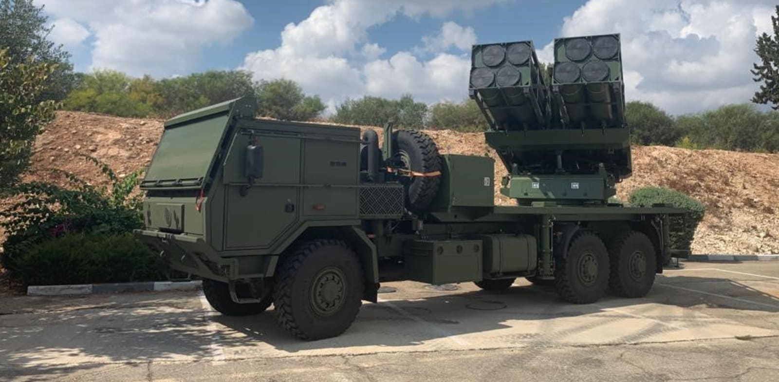 PULS Artillery rocket launcher credit: Elbit Systems