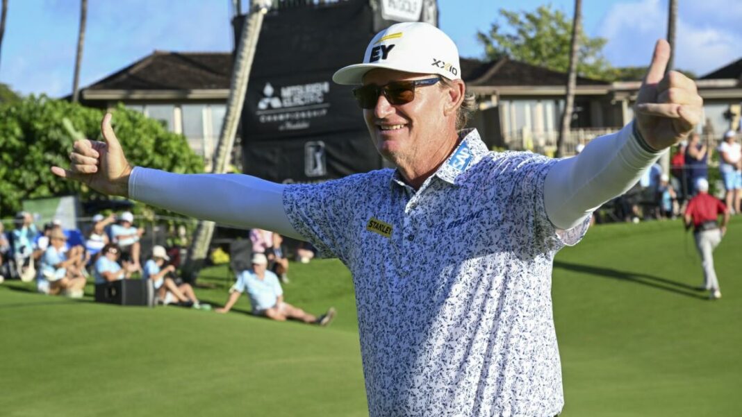 Ernie Els gana el Mitsubishi Electric de apertura de temporada y se lleva el séptimo título de Campeones del PGA Tour
