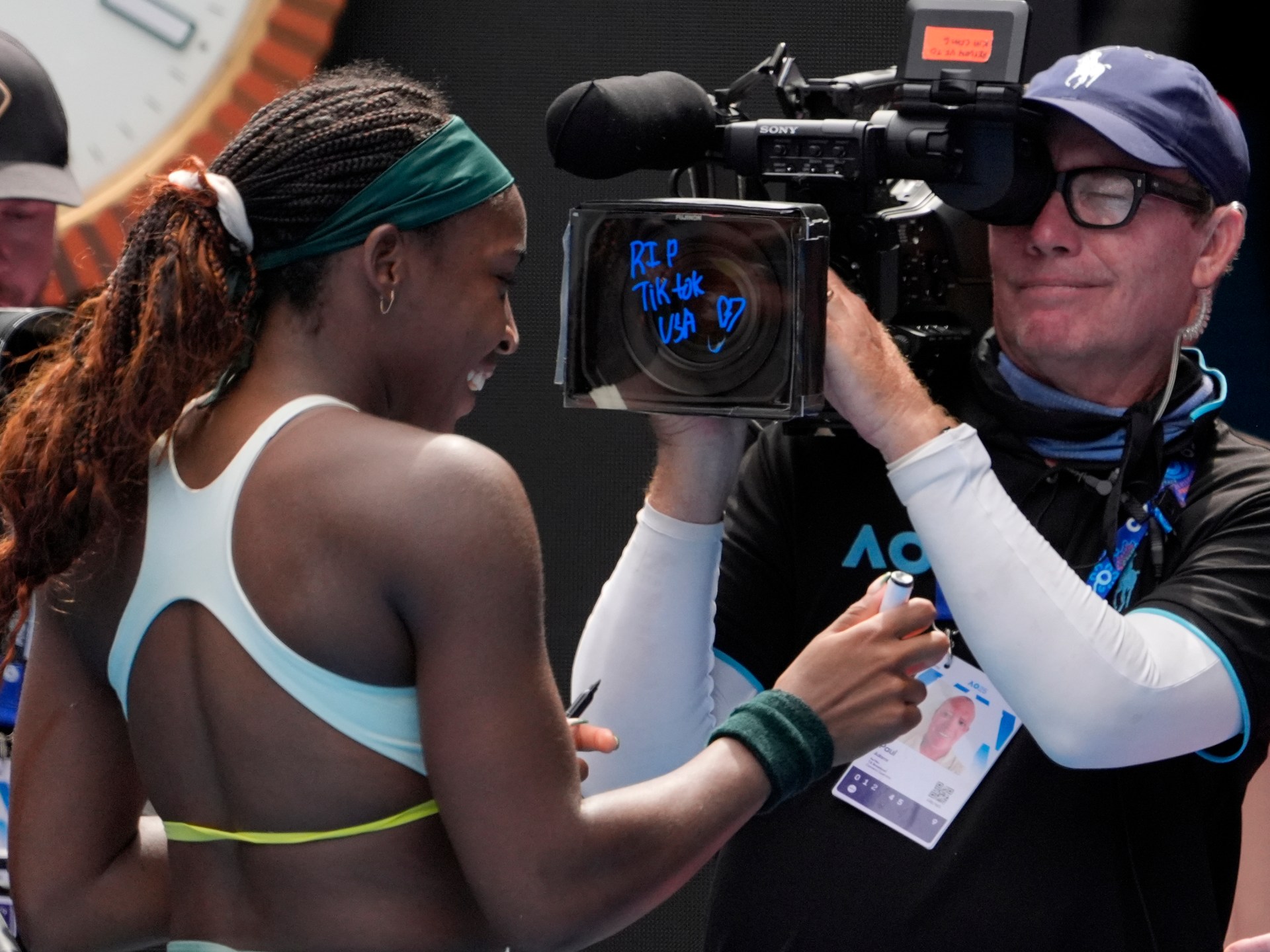 'Es realmente triste': Gauff gana en Melbourne pero pierde la aplicación social TikTok
