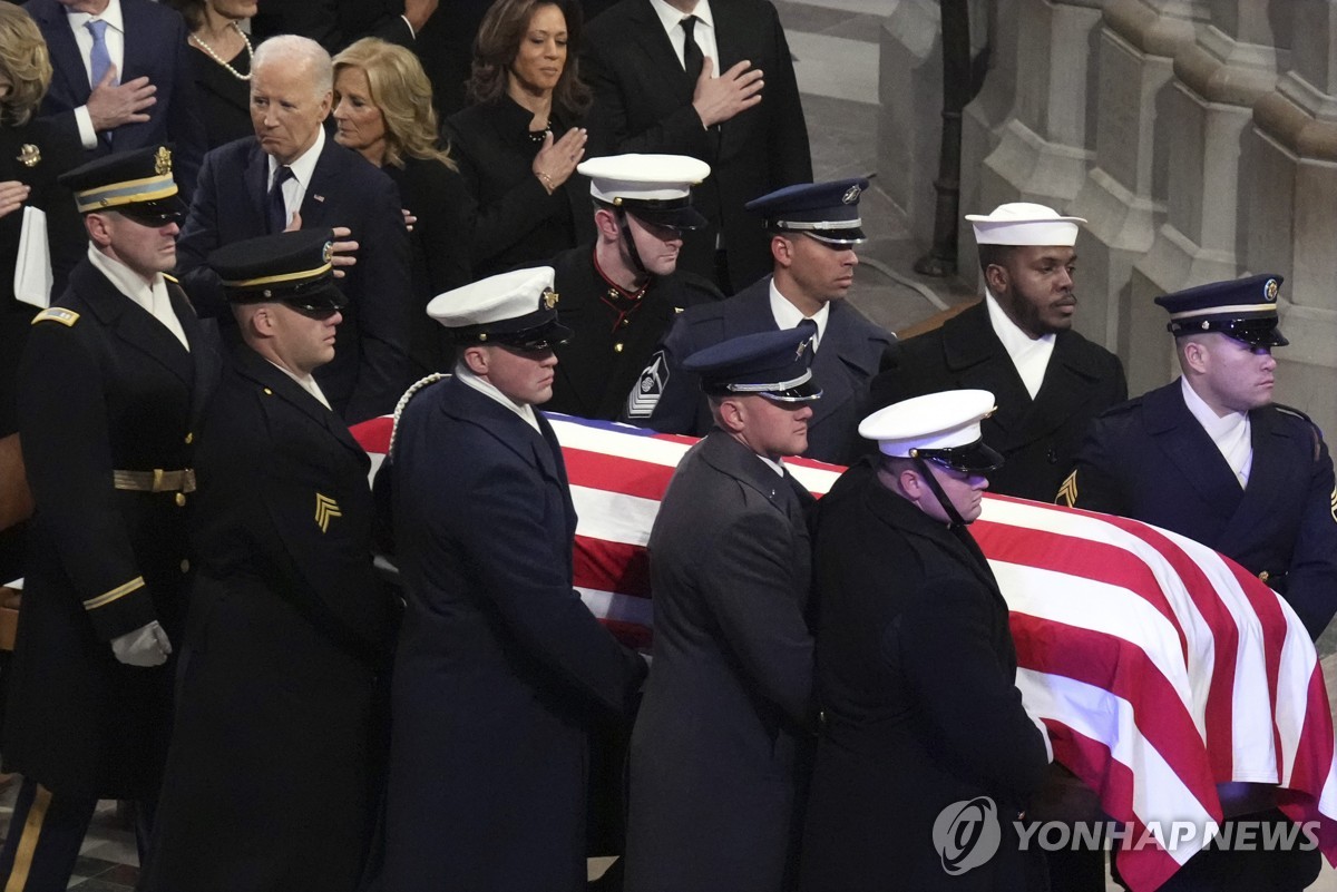 U.S. bids last farewell to Carter in state funeral service in Washington