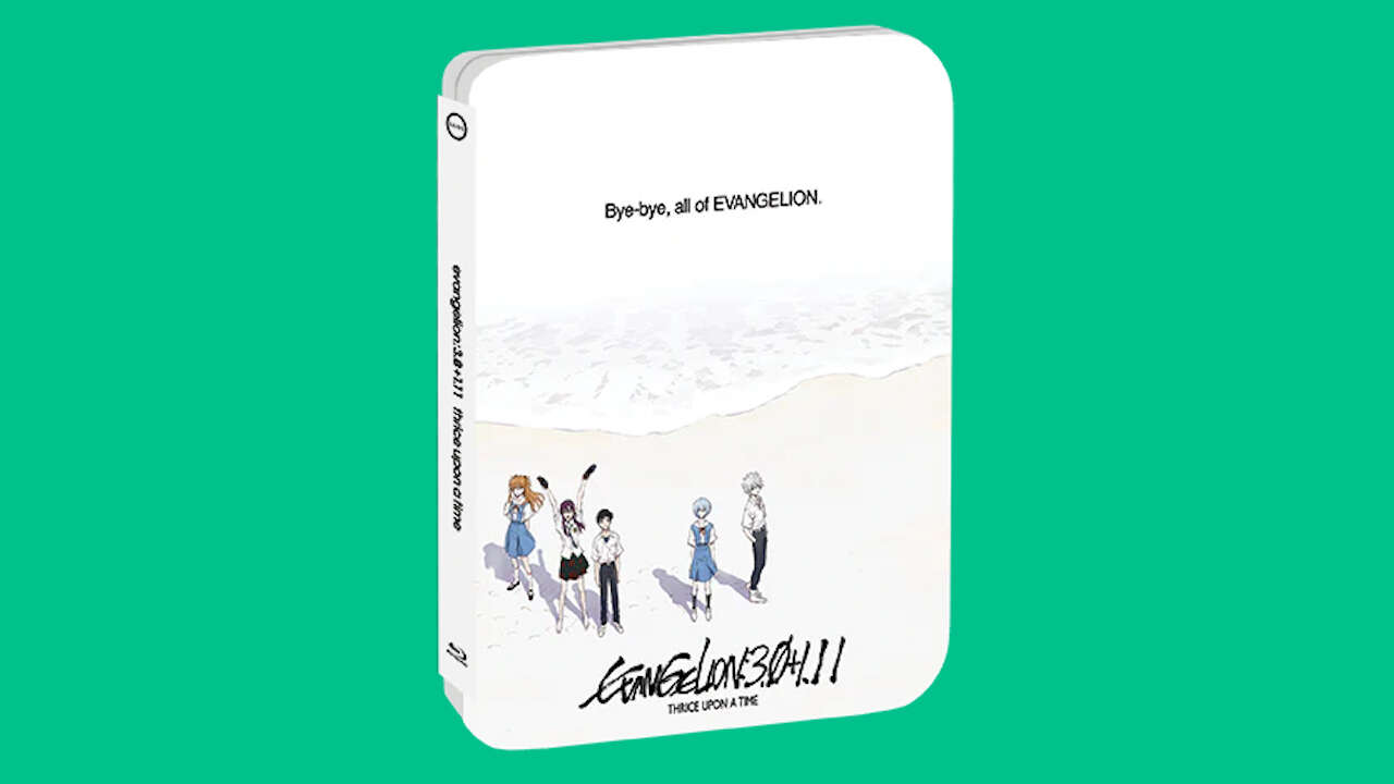 Evangelion: Thrice Upon A Time El Steelbook de edición limitada obtiene un gran descuento en Amazon
