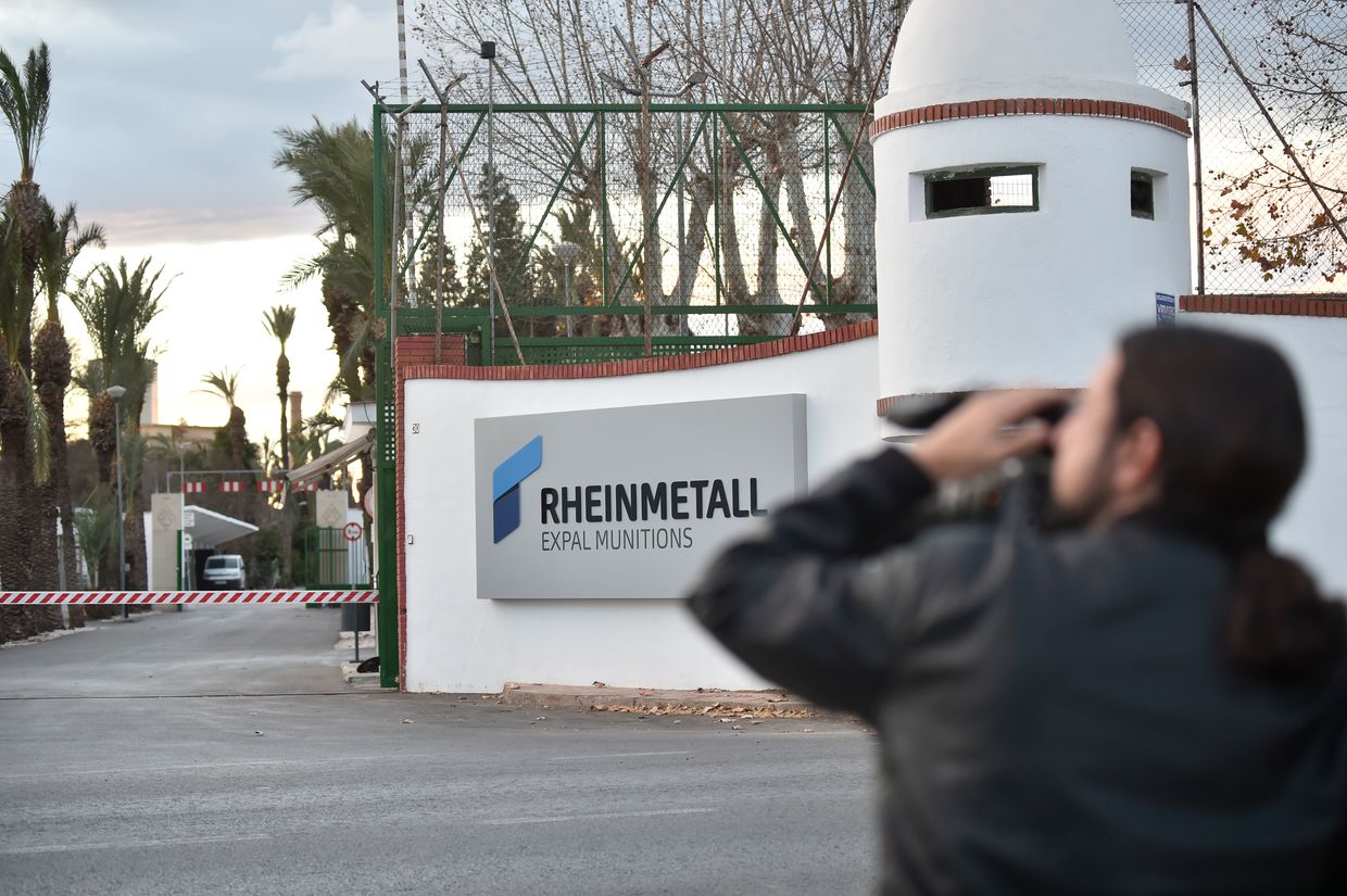 Explosión en la planta de Rheinmetall en España Hojas 6 heridas
