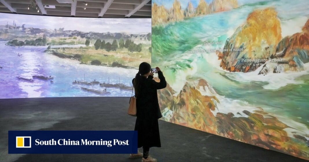 Exposición de 52 obras maestras francesas en Hong Kong es señal de 