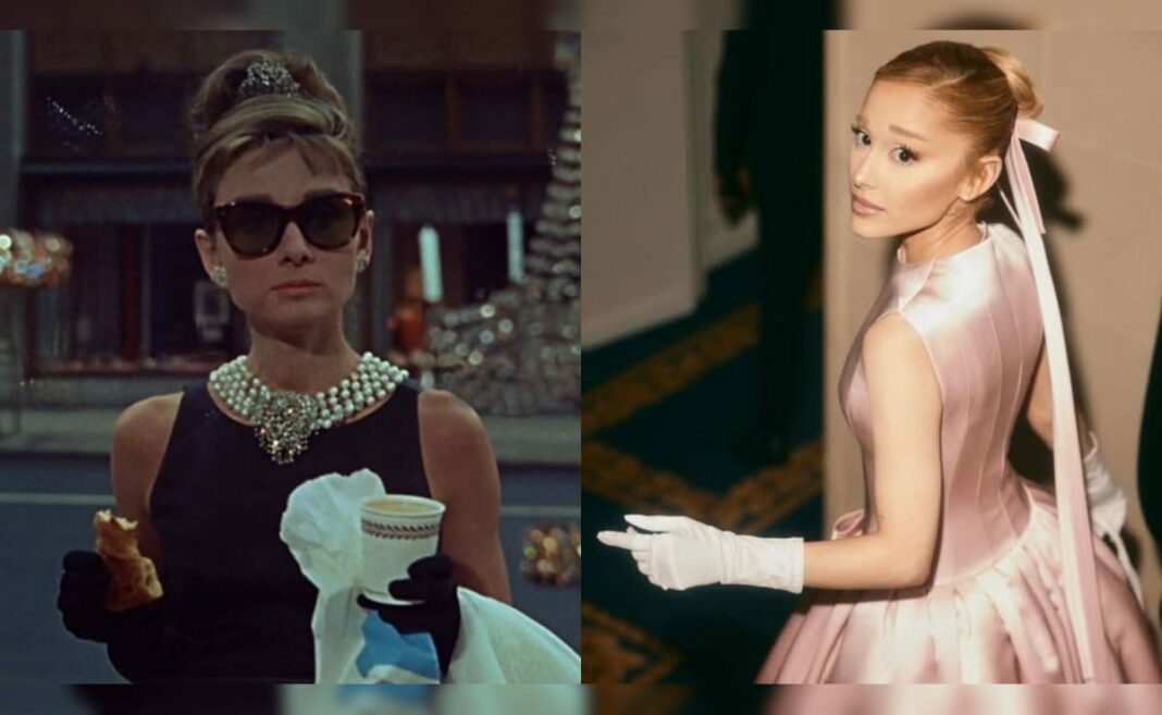 Internet reacciona ante la posibilidad de que Ariana Grande interprete a Audrey Hepburn en una nueva película biográfica
