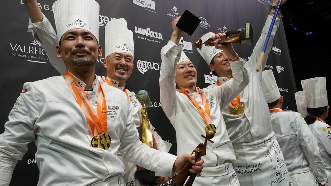 Japón vence a Francia en exitosa defensa del título de la Copa Mundial de Pastelería 
