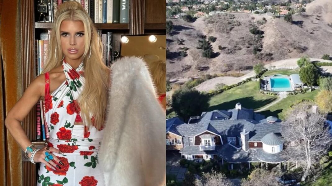 Jessica Simpson desesperada por deshacerse de una mansión de Los Ángeles de 18 millones de dólares en medio de la división de Eric Johnson y los incendios forestales: la propiedad vuelve a cotizar con un recorte de precios
