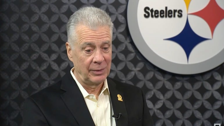 Art Rooney II Pittsburgh Steelers Jim Rooney