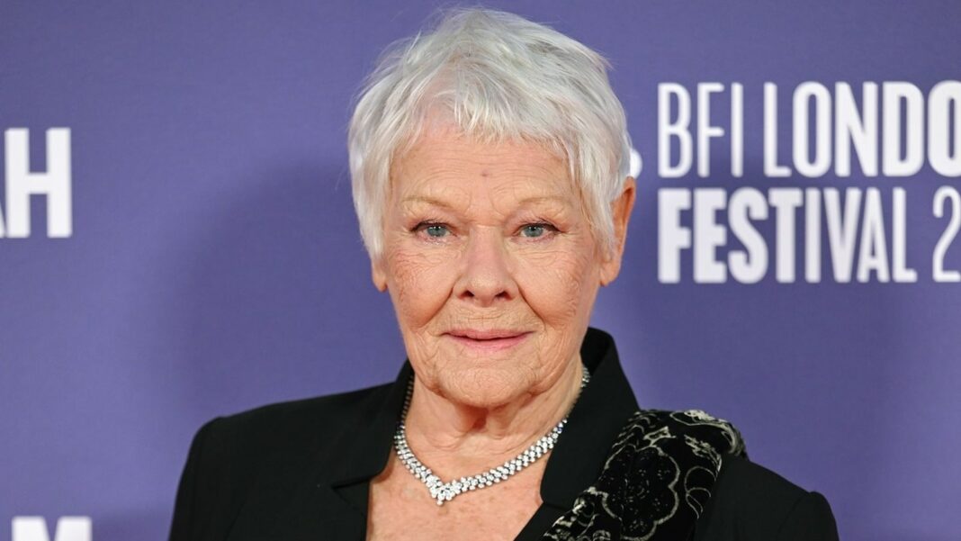 Judi Dench dice que no puede asistir sola a los eventos porque 