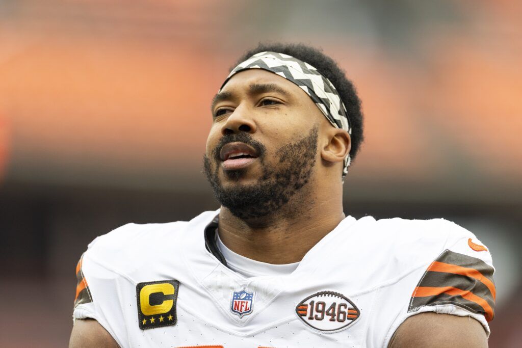 La estrella de los Browns, Myles Garrett, se fija el objetivo de engañar a las 'esperanzas de playoffs' de los Ravens de Lamar Jackson en la semana 18
