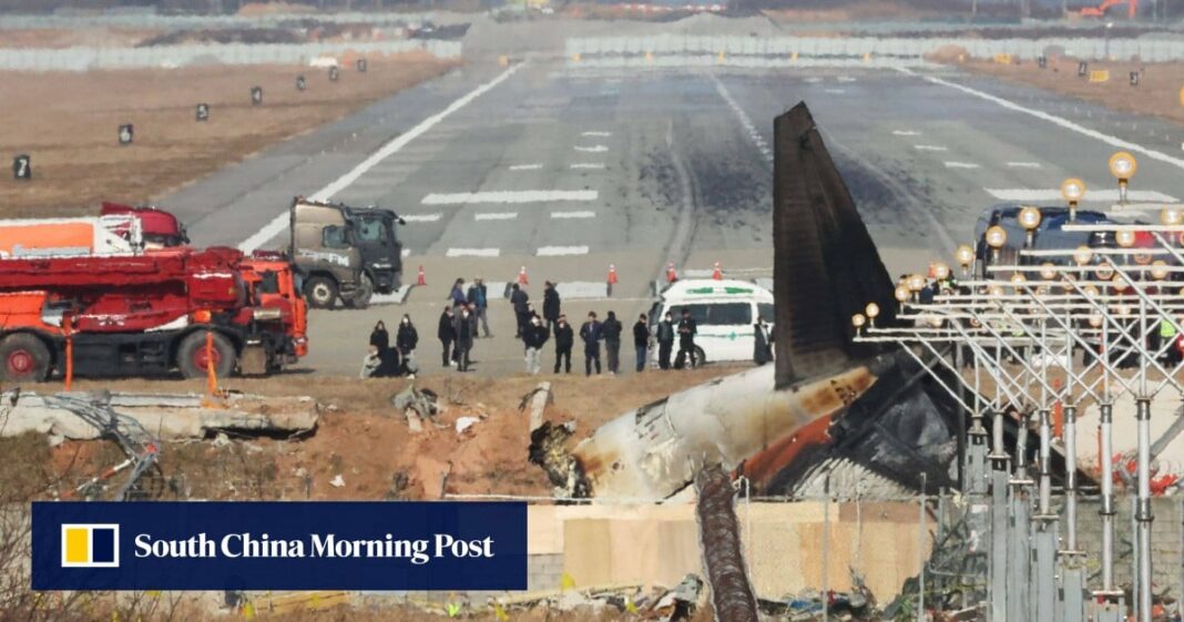 La policía de Corea del Sur allana el aeropuerto de Muan por el accidente aéreo de Jeju
