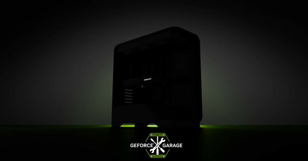 A screenshot of Nvidia’s mysterious prize PC.