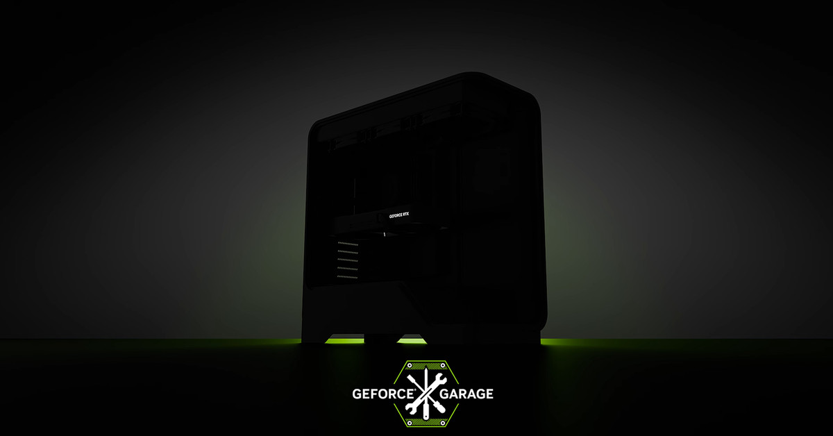 A screenshot of Nvidia’s mysterious prize PC.