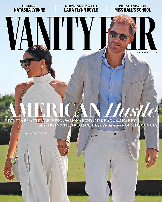 Vanity Fair (en la foto) ha publicado un artículo sobre los cinco años desde que Mexgit tuvo éxito para los Sussex.