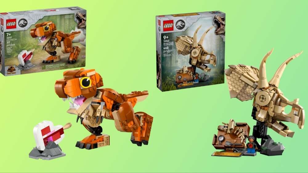 Lego lanza dos nuevos sets de Jurassic World, incluido un adorable T-Rex
