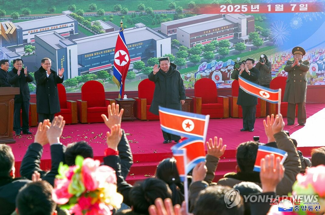 N.K. leader attends factory launch ceremony, urges upsurge in regional construction