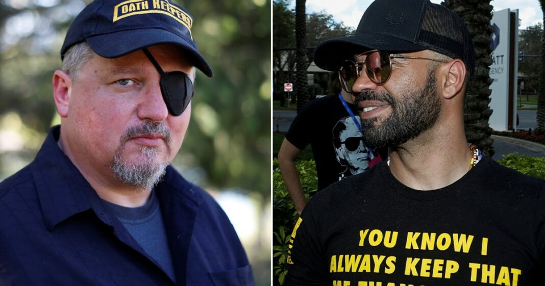 Los Oath Keepers de extrema derecha y los ex líderes de Proud Boys liberados después del indulto de Trump
