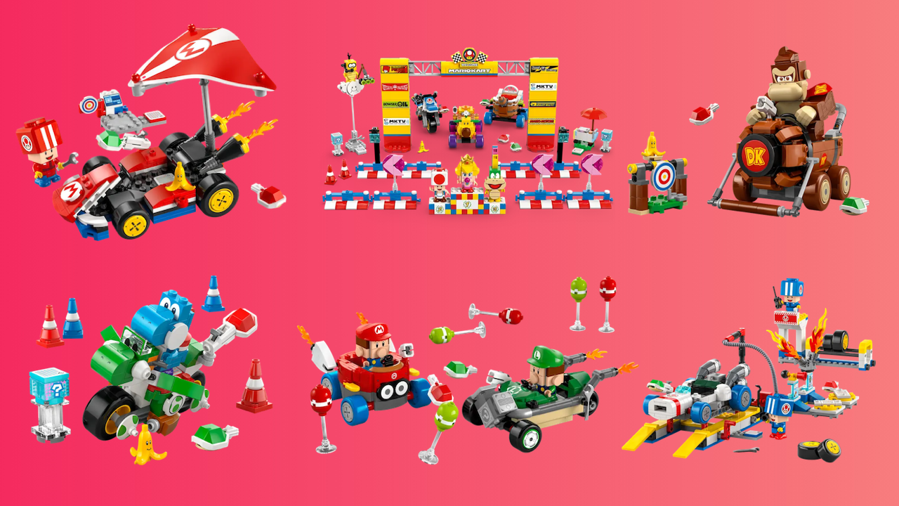 Los juegos de Mario Kart Lego ya están disponibles: vea los seis en la línea de lanzamiento
