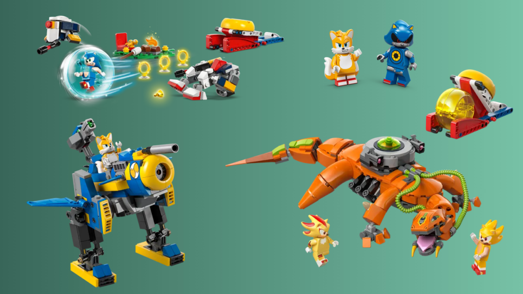 Los nuevos juegos de Lego de Sonic The Hedgehog cuentan con Metal Sonic, Super Shadow y el Cyclone Mech de Tails
