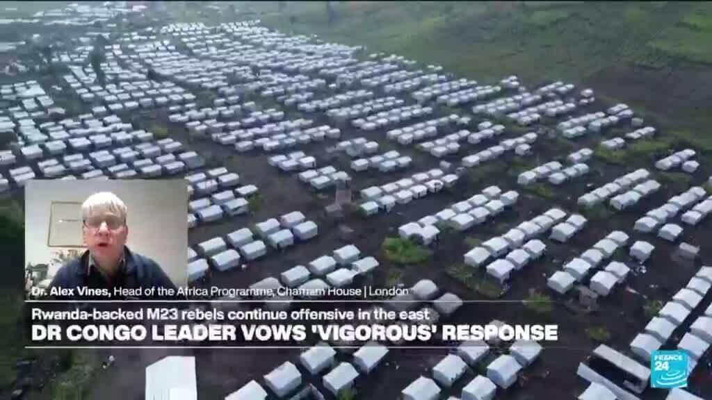 Los rebeldes M23 tienen como objetivo derrocar a la administración de Kinshasa, dice el investigador, mientras que la ONU advierte sobre la guerra regional
