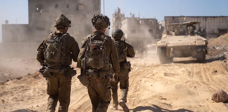 IDF troops in Jabalia in the Gaza Strip  credit: IDF Spokesperson