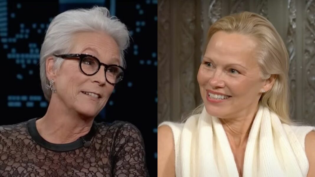 Pamela Anderson tenía 'miedo' de conocer a Jamie Lee Curtis, pero la ganadora del Oscar le dijo cinco palabras que hicieron que sus miedos desaparecieran
