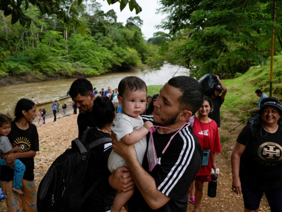 Panamá reporta fuerte caída de migración irregular a través del Tapón del Darién
