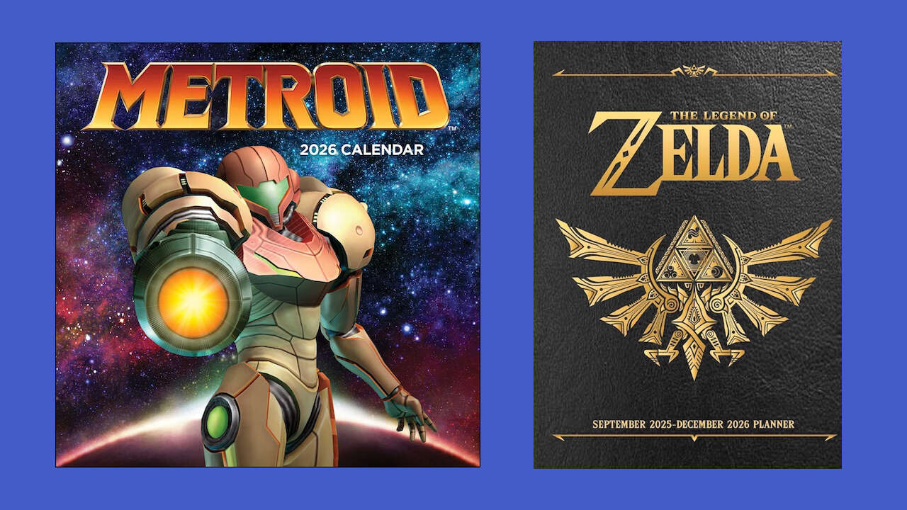 Pedidos anticipados del calendario y agenda de Nintendo 2026: Metroid Prime, Zelda y más
